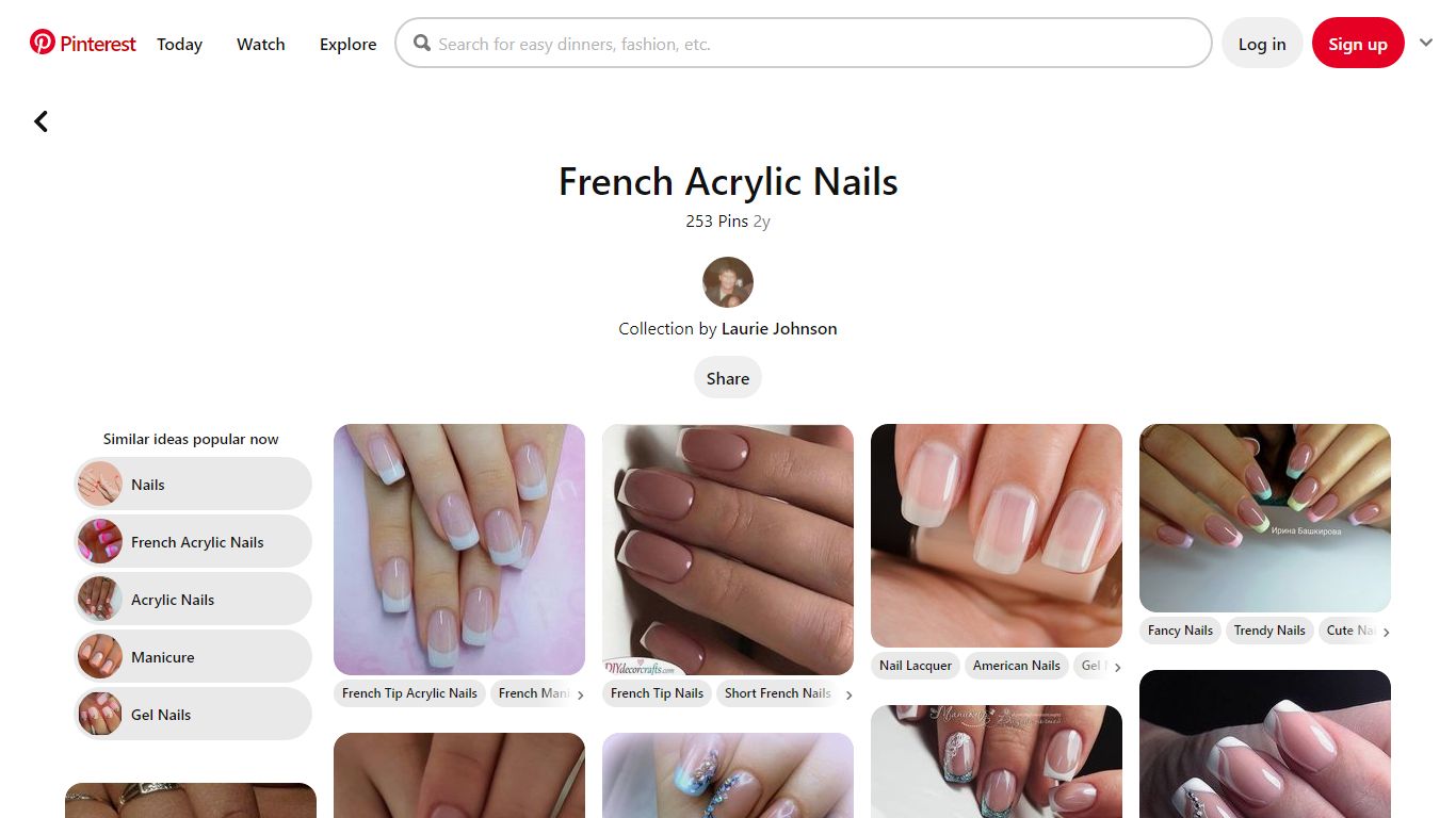 250 Best French Acrylic Nails ideas - Pinterest