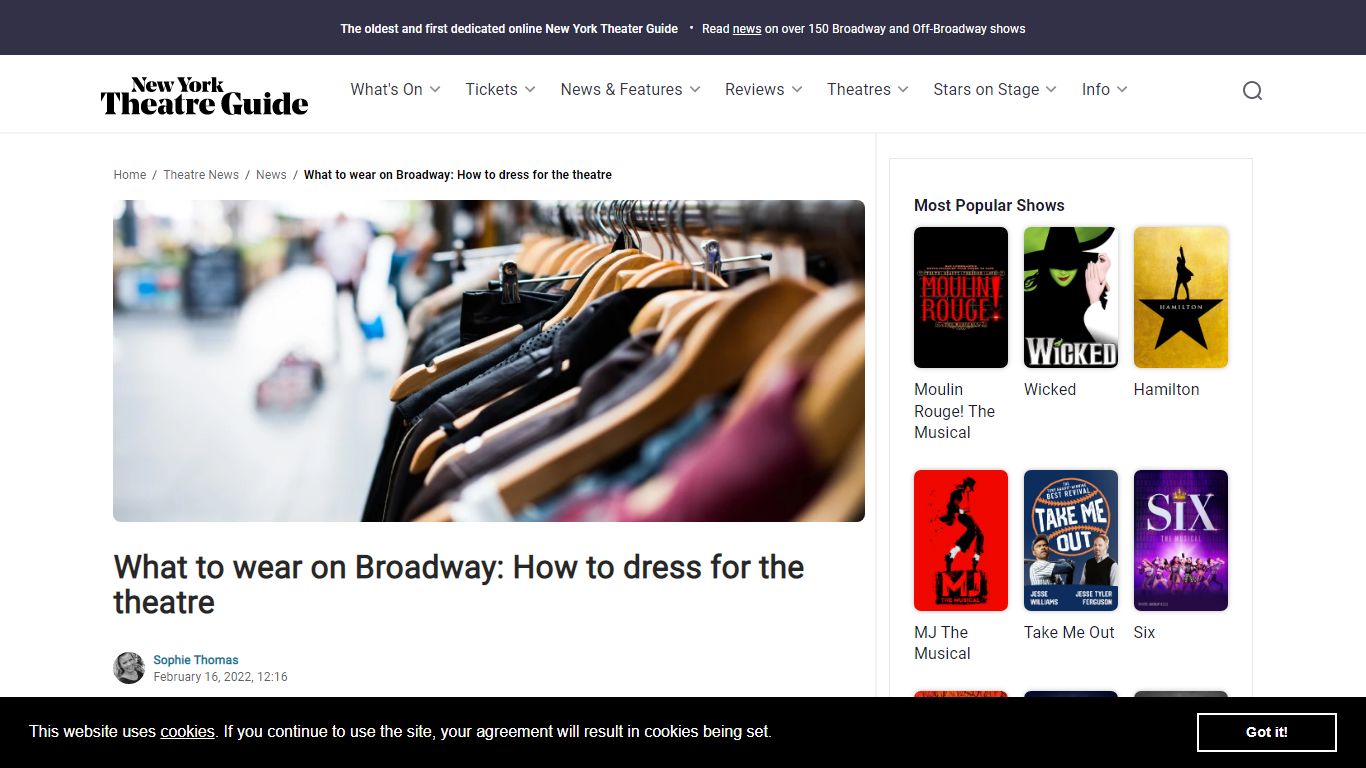 What to wear on Broadway: How to dress for the theatre