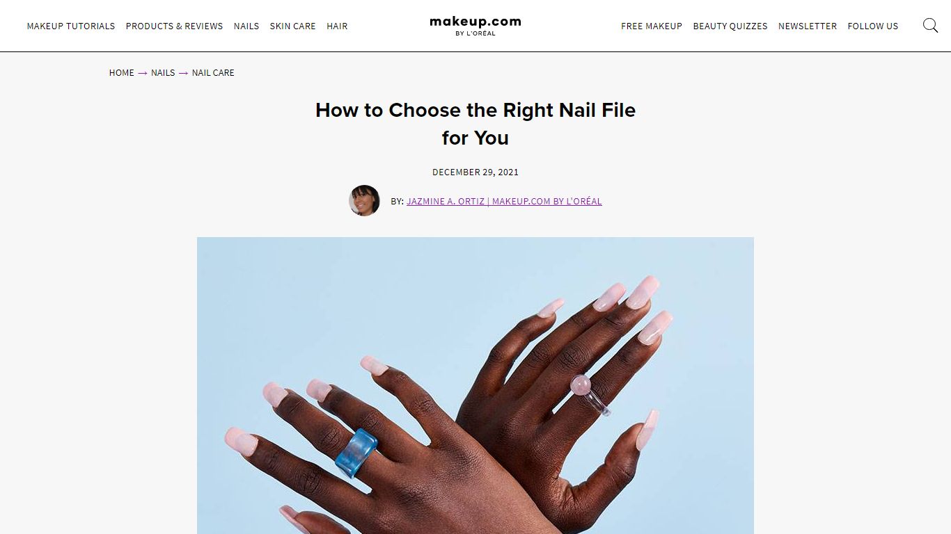 The Best Nail File for Your Nail Type | Makeup.com