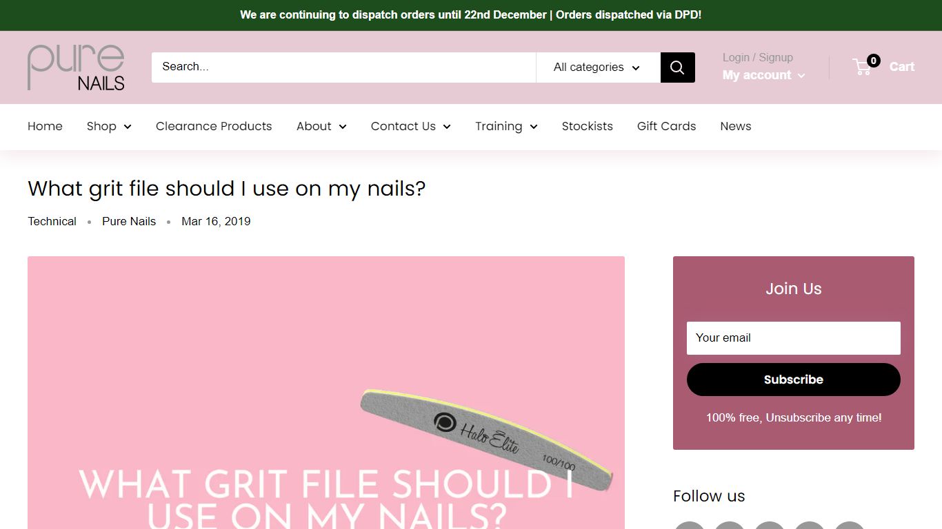 What grit file should I use on my nails? – Pure Nails
