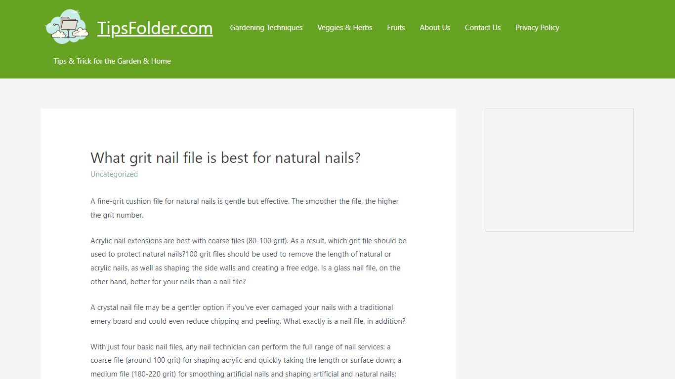 What grit nail file is best for natural nails? – TipsFolder.com