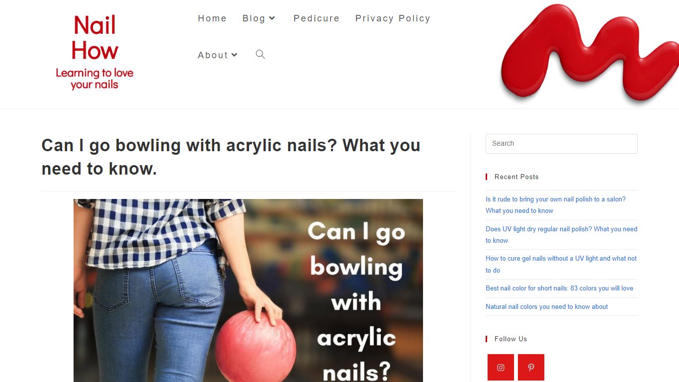 Can I go bowling with acrylic nails? What you need to know.