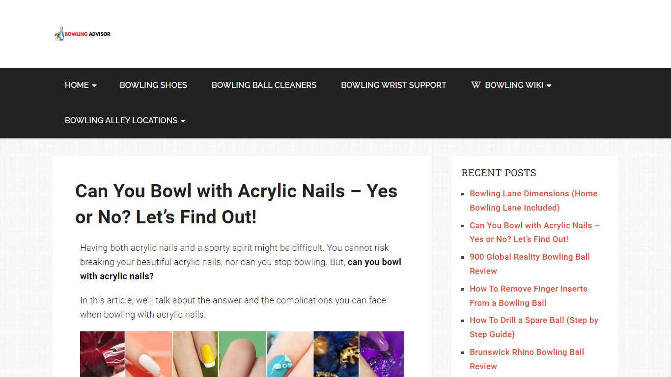 Can You Bowl with Acrylic Nails - Bowling Advisor