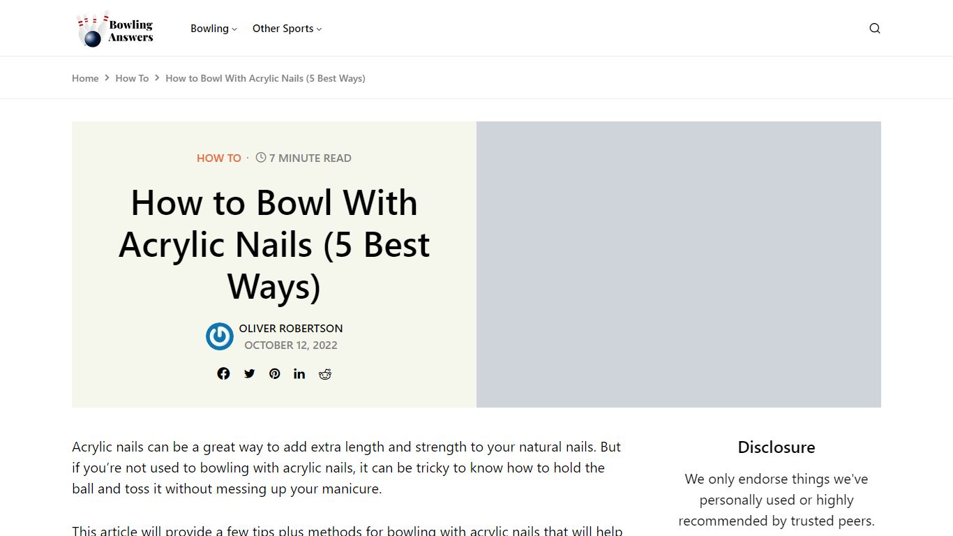 How to Bowl With Acrylic Nails (5 Best Ways) - Bowling Answers