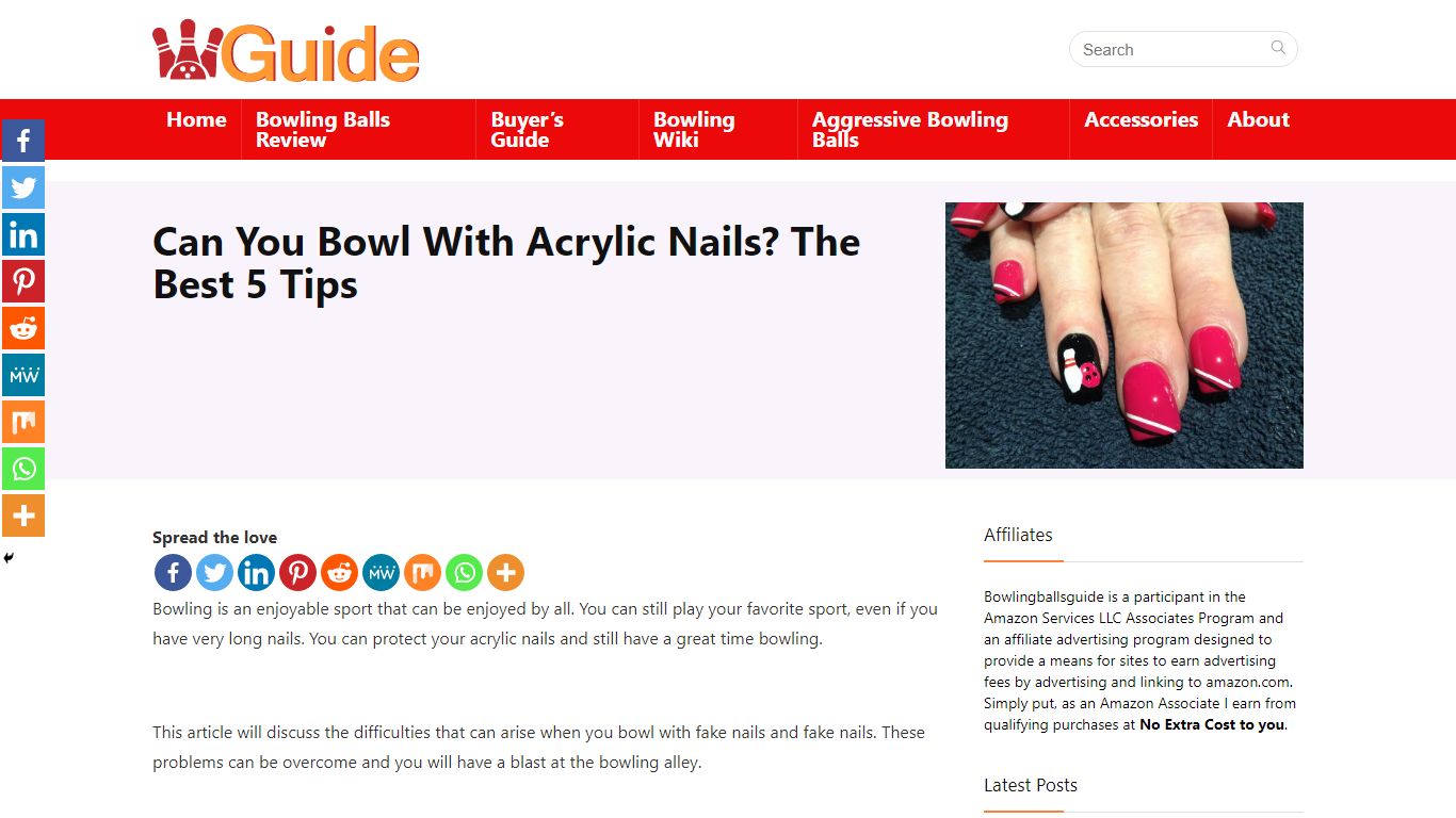 Can You Bowl With Acrylic Nails? The Best 5 Tips - Bowling Balls Guide