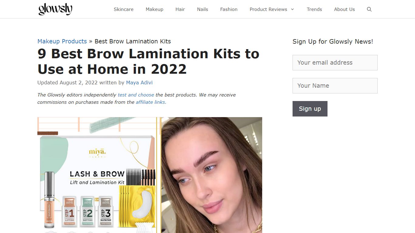 The 9 Best Brow Lamination Kits of 2022 - Glowsly