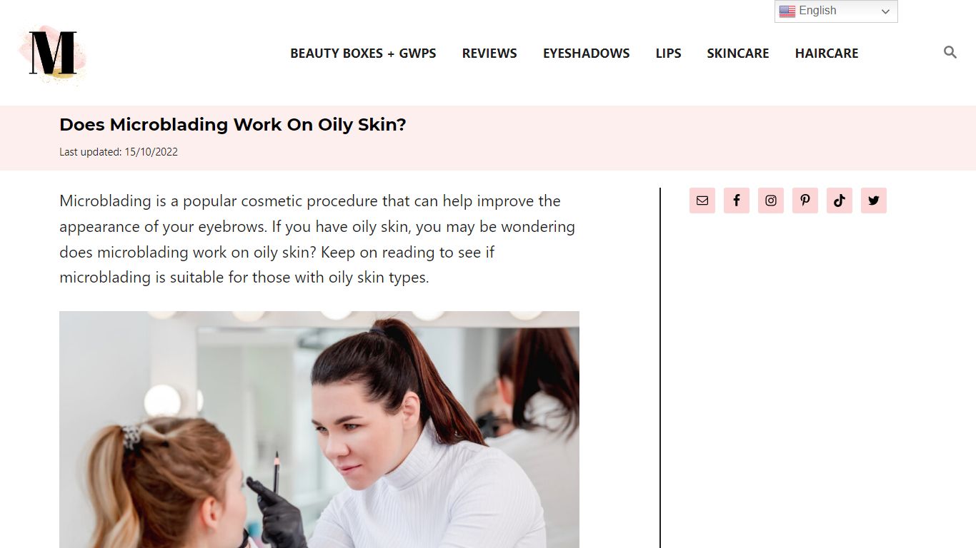 Does Microblading Work on Oily Skin? [In-depth Answer]