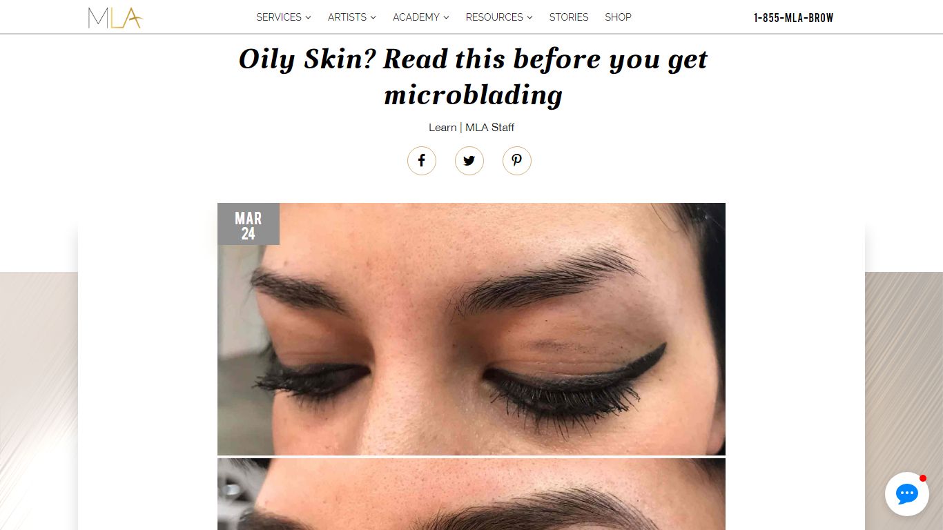 Oily Skin? Read this before you get microblading