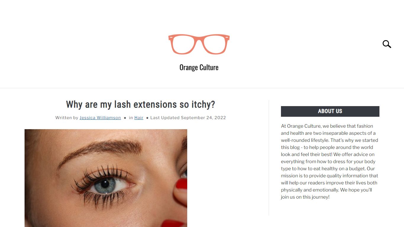 Why are my lash extensions so itchy? – Orange Culture NG