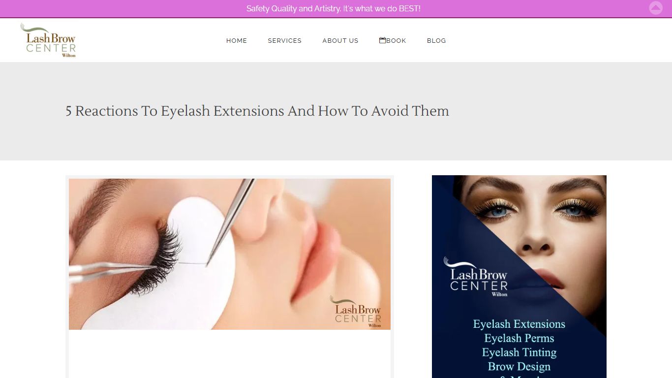 5 Reactions to Eyelash Extensions and How To Avoid Them