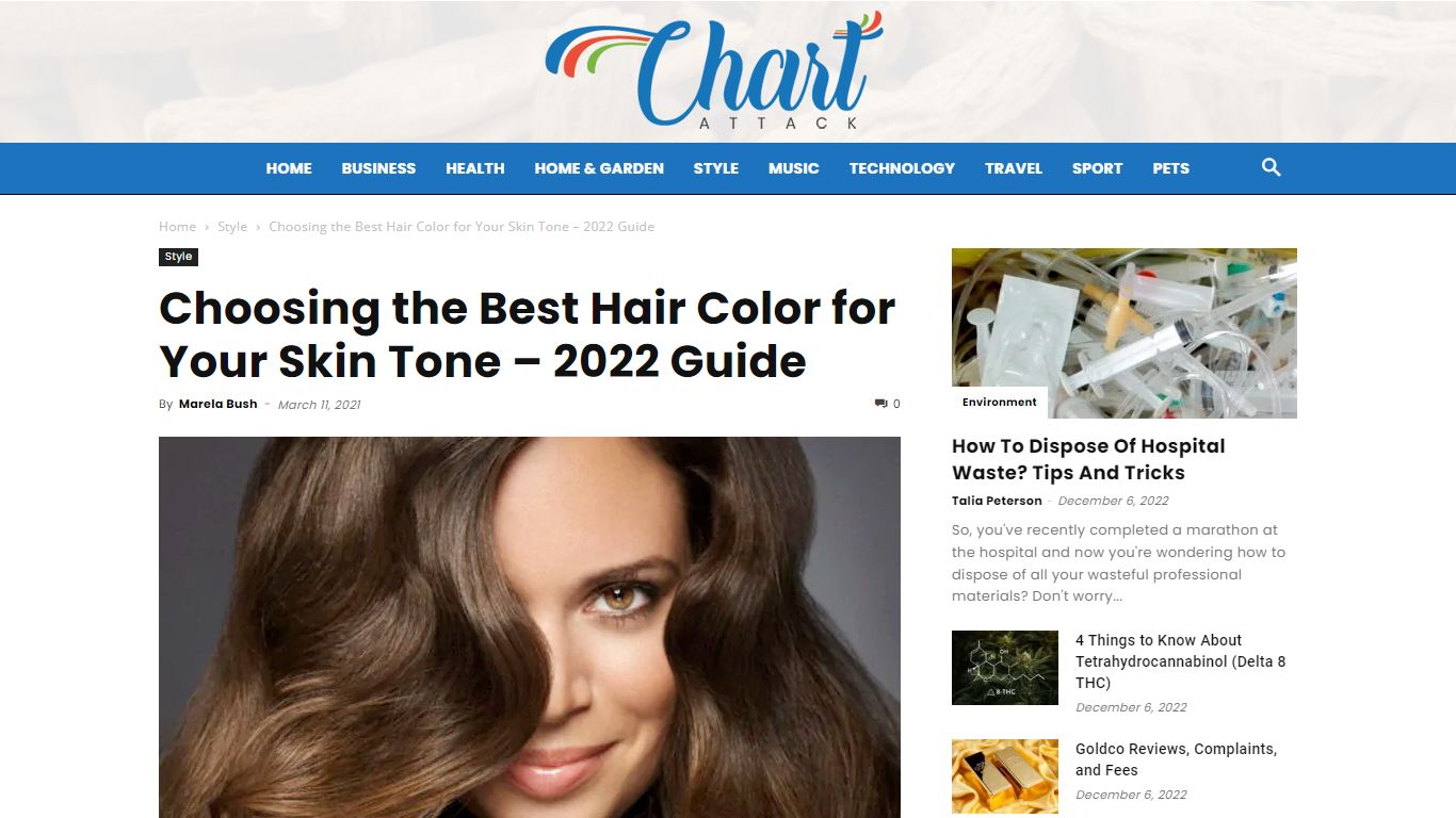 Fair Skin Hair Colors For Your Skin Tone Chart Beauty Tips