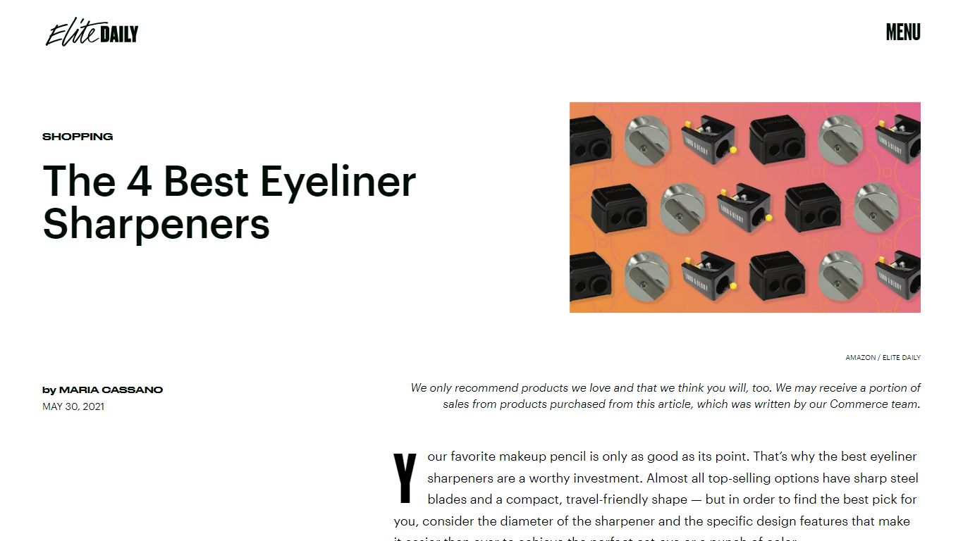 The 4 Best Eyeliner Sharpeners - elitedaily.com