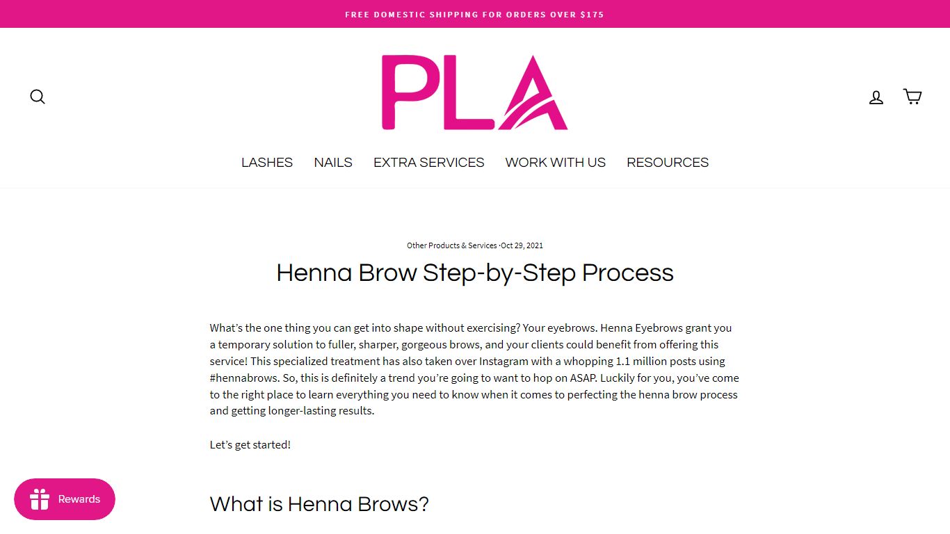 Henna Brow Step-by-Step Process – Paris Lash Academy