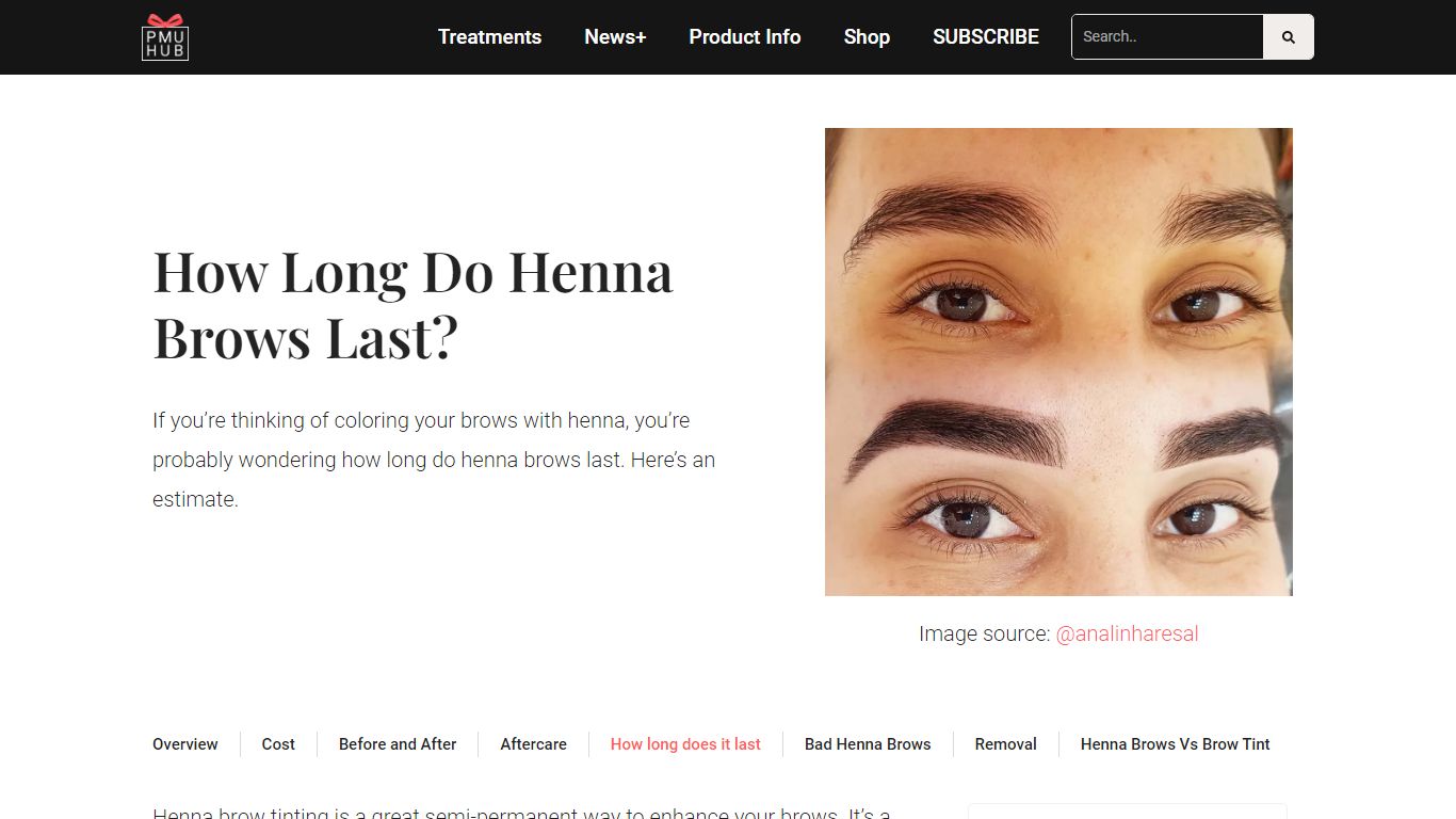 How Long Do Henna Brows Last and How to Prevent Premature Fading