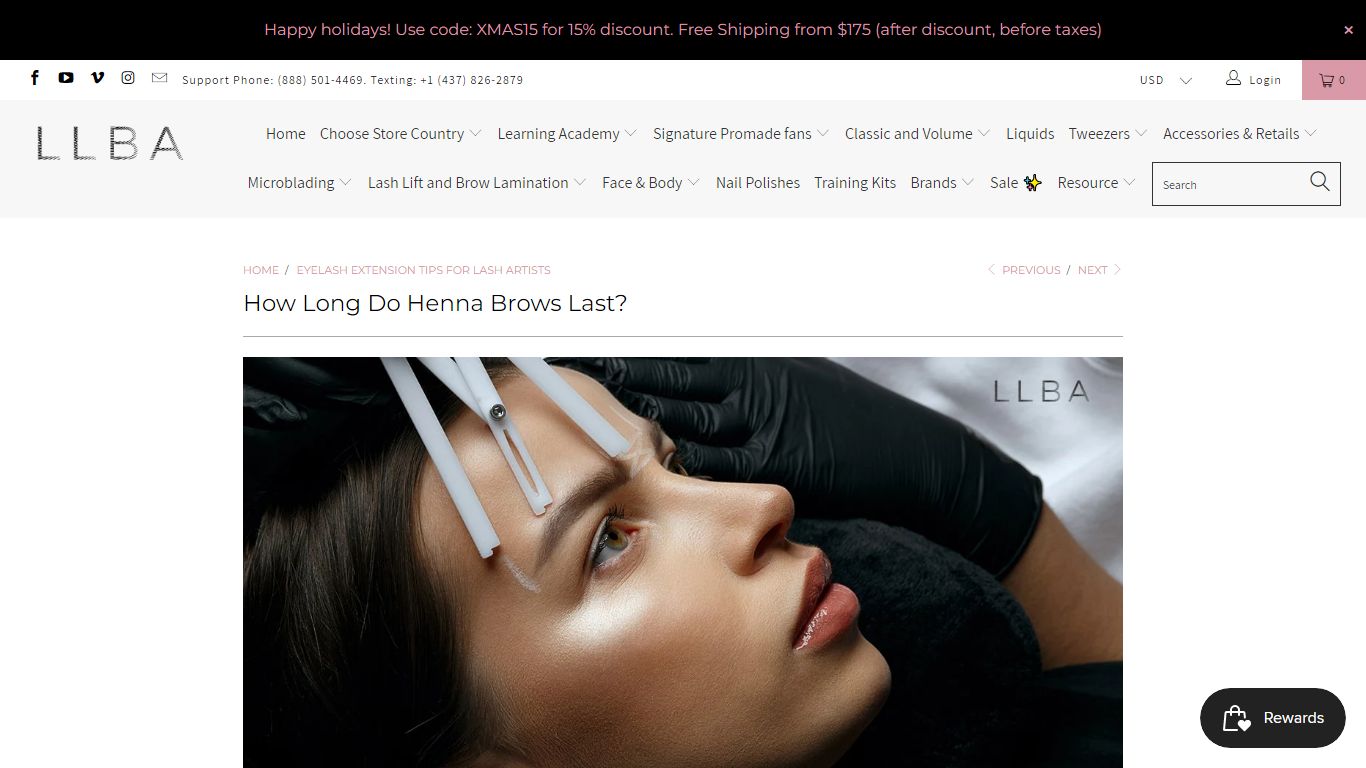 How Long Do Henna Brows Last? - LLBA USA