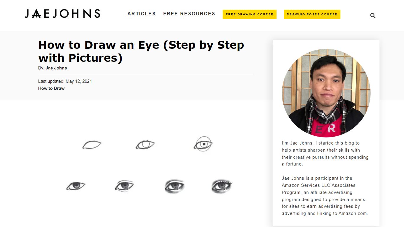 How to Draw an Eye (Step by Step with Pictures) - Jae Johns