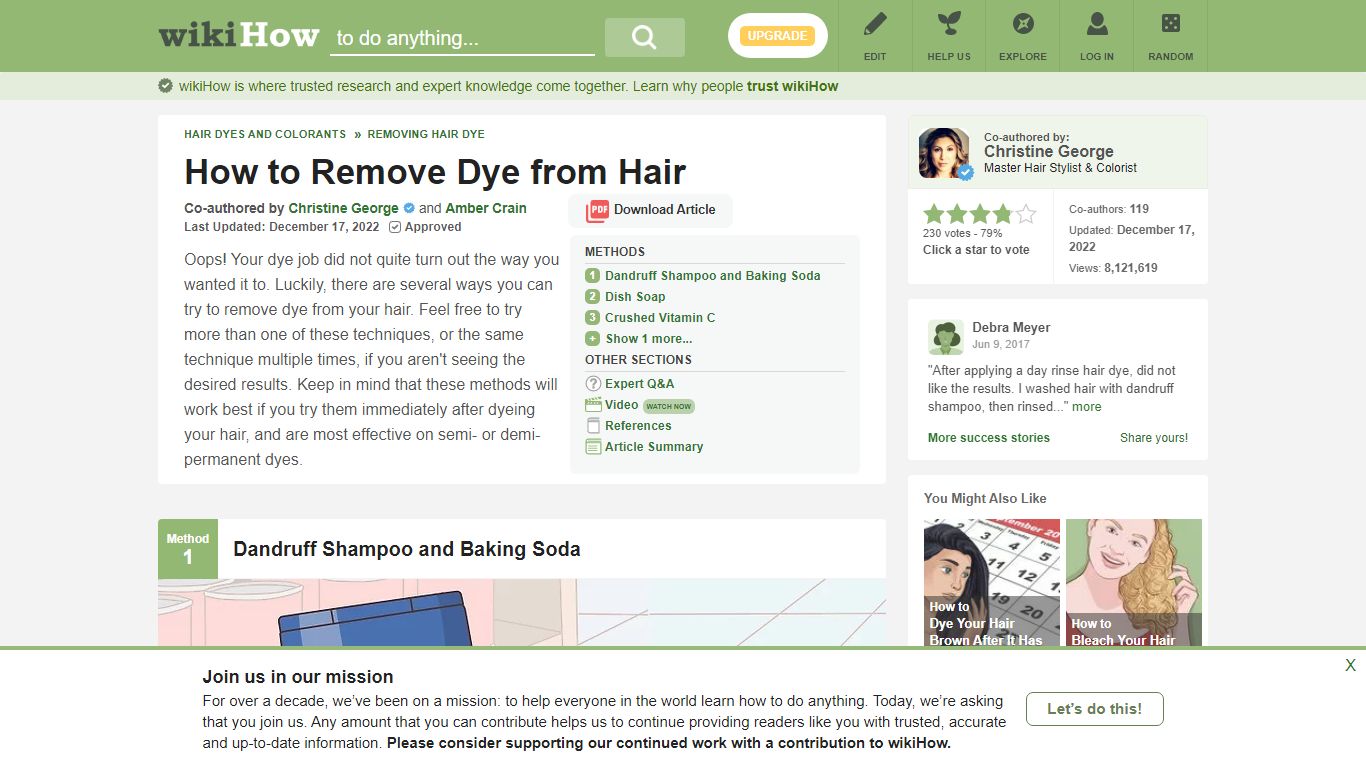 4 Ways to Remove Dye from Hair - wikiHow