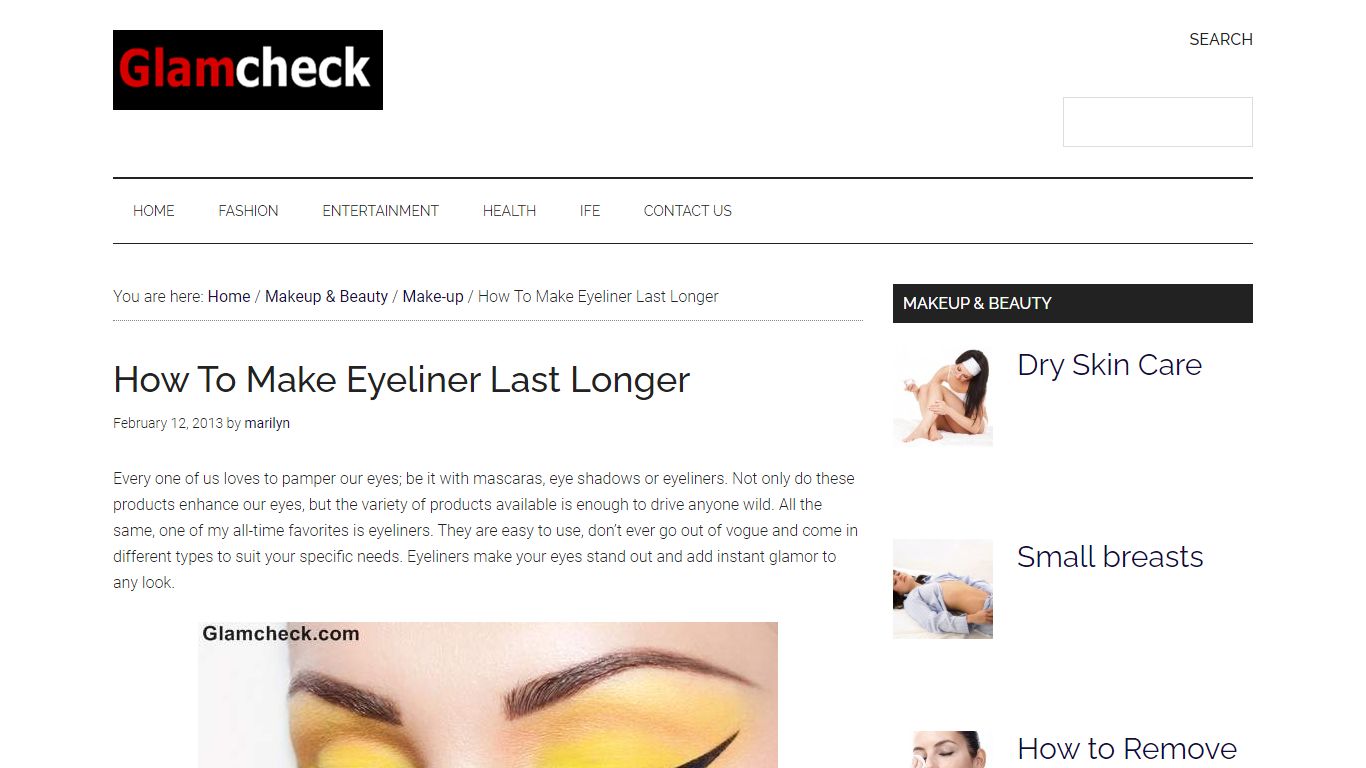 How To Make Eyeliner Last Longer - Glamcheck