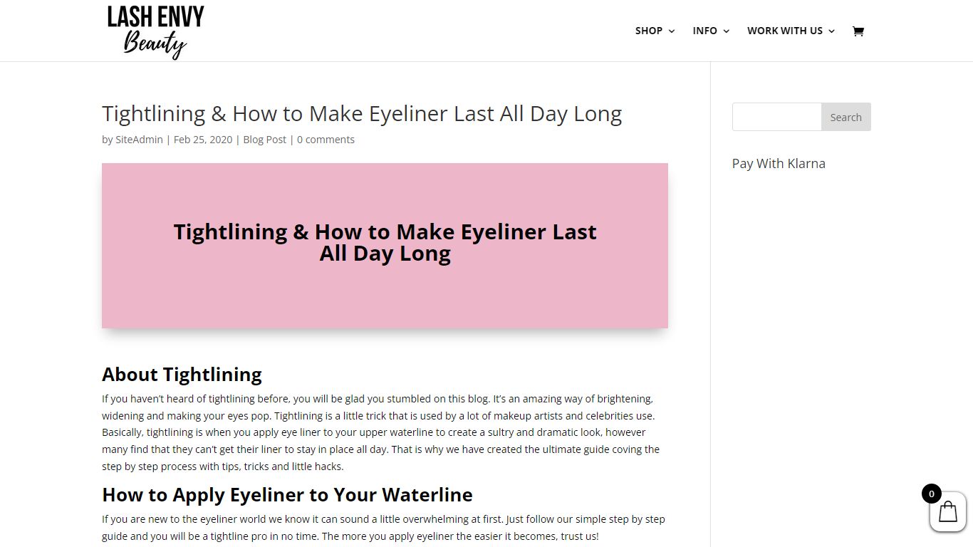 Tightlining & How to Make Eyeliner Last All Day Long