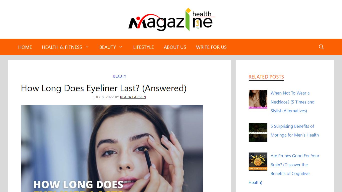 How Long Does Eyeliner Last? (Answered) | Health Magazine Lab