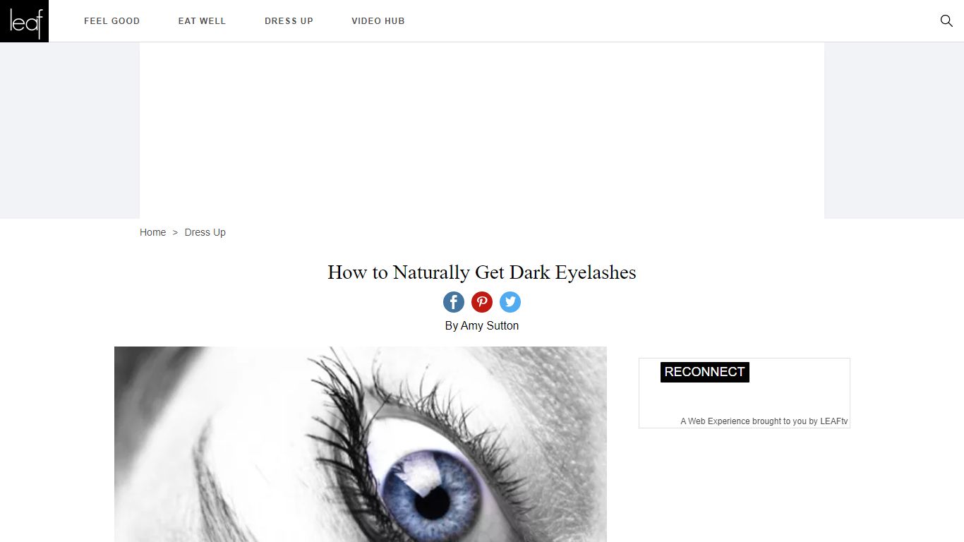 How to Naturally Get Dark Eyelashes | LEAFtv