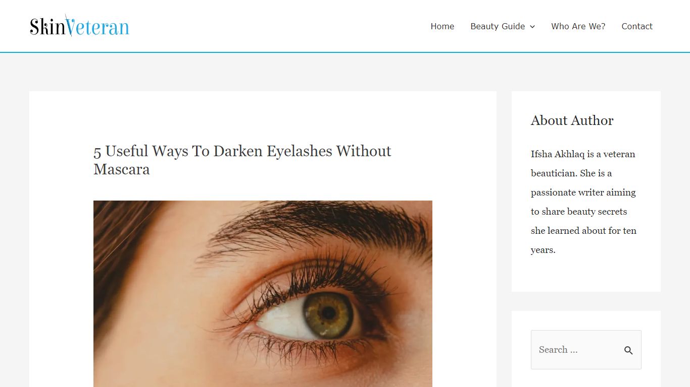 5 Useful Ways To Darken Eyelashes Without Mascara
