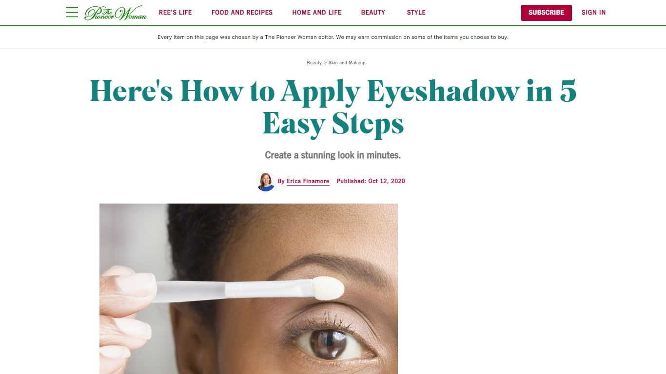 How to Apply Eyeshadow Step-by-Step - How to Put on Eyeshadow