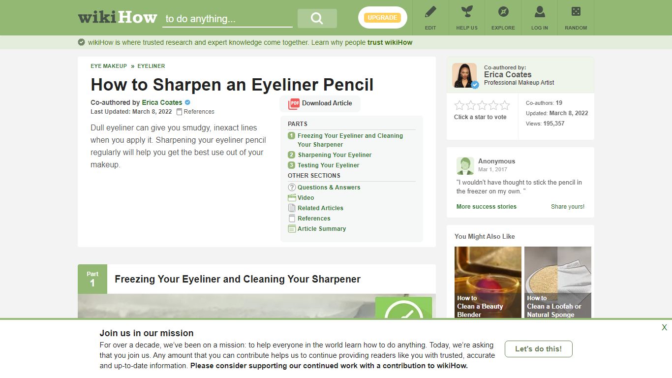 How to Sharpen an Eyeliner Pencil: 11 Steps (with Pictures) - wikiHow