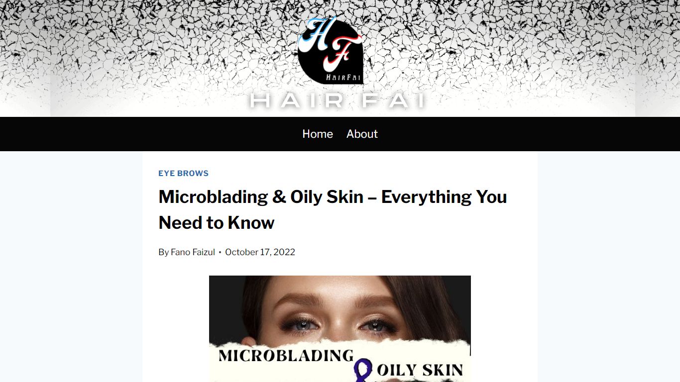 Microblading & Oily Skin - Everything You Need to Know - Hair Fai