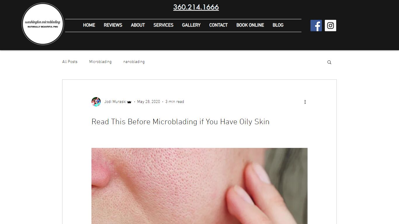 Read This Before Microblading if You Have Oily Skin