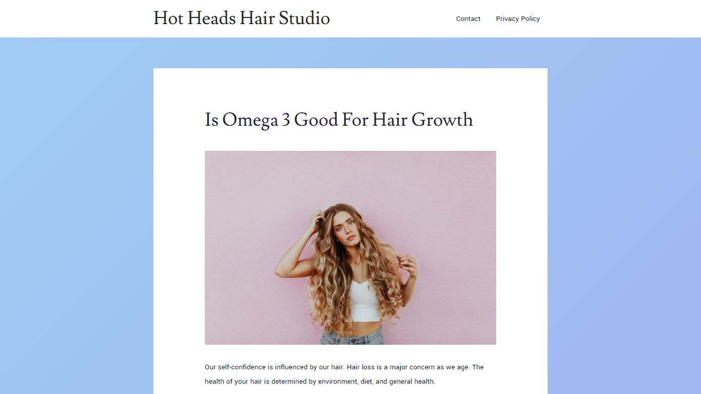Is Omega 3 Good For Hair Growth (Updated 2022)