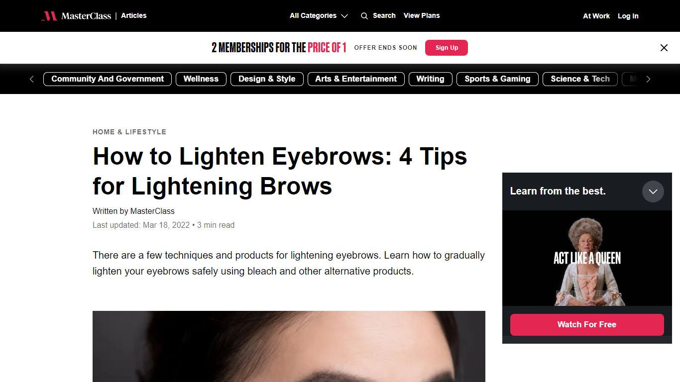 How to Lighten Eyebrows: 4 Tips for Lightening Brows