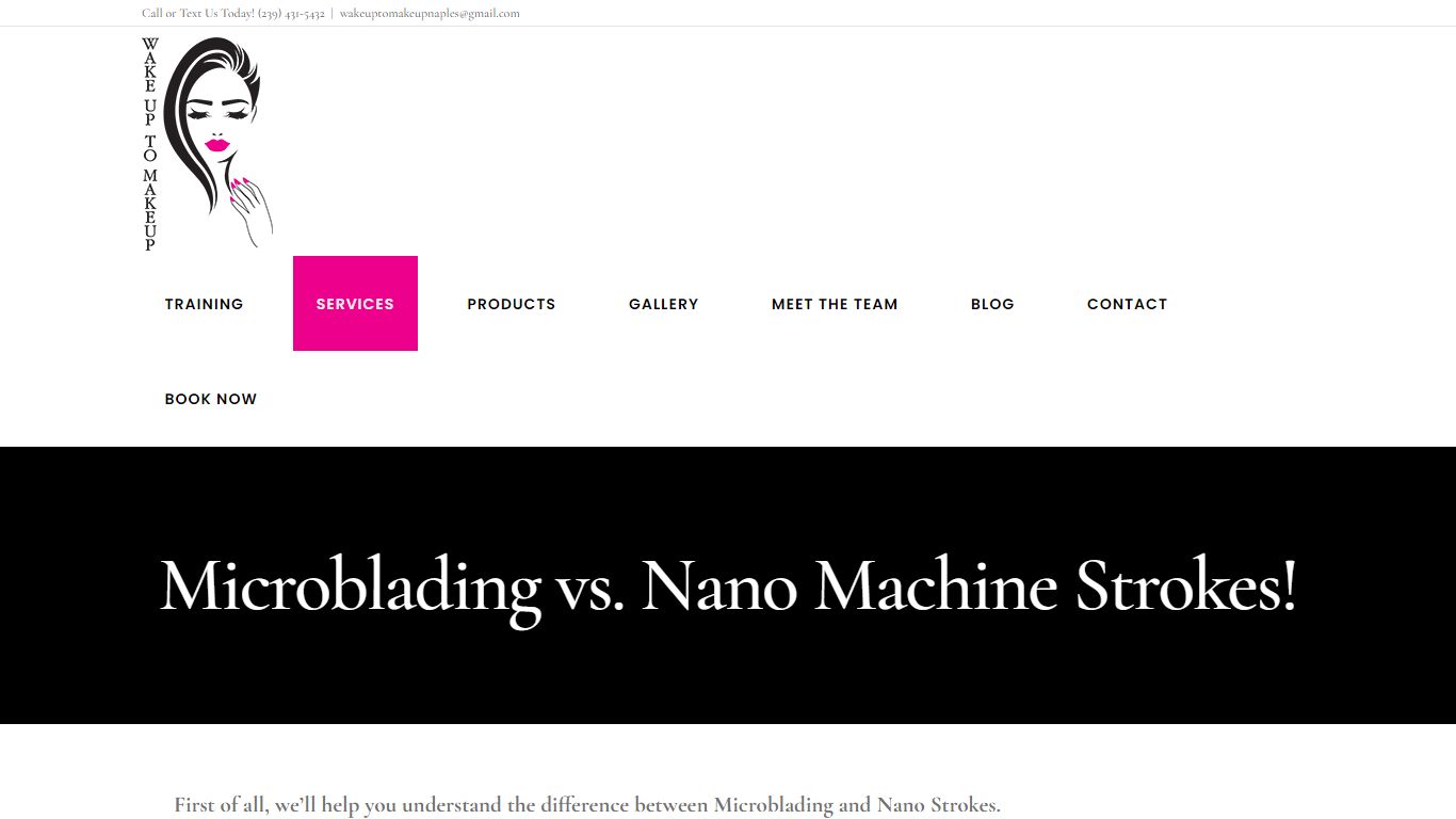 Microblading vs. Nano Machine Strokes! - Wake Up To Makeup Naples