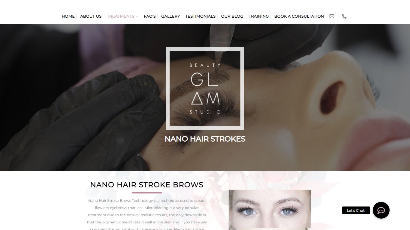 Nano Hair Strokes | Beauty Glam Studio | Boca Raton