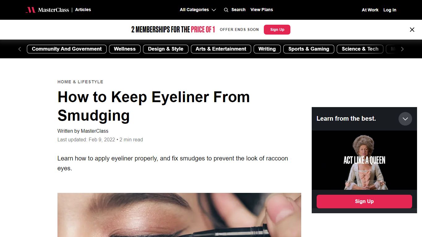 How to Keep Eyeliner From Smudging - 2022 - MasterClass