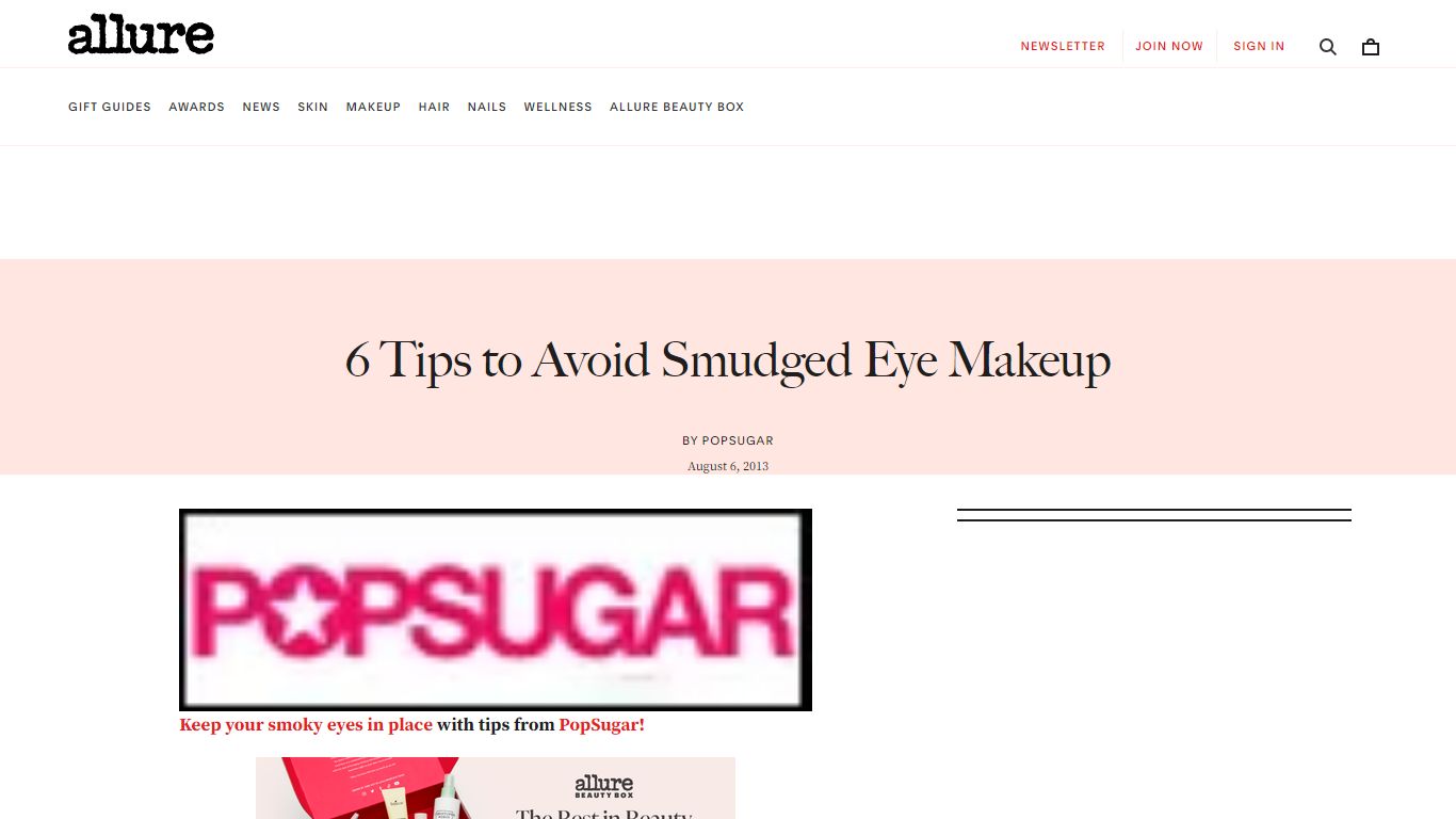 6 Tips to Avoid Smudged Eye Makeup | Allure