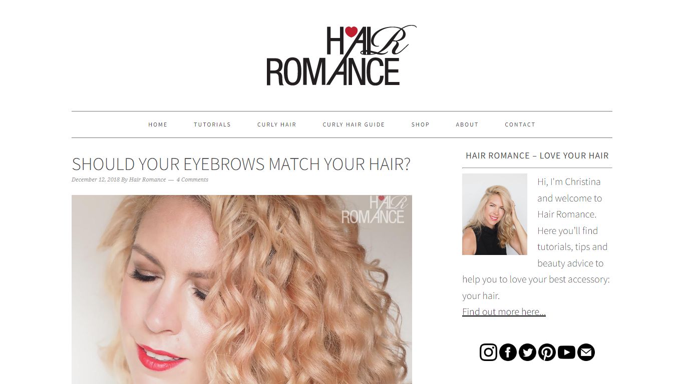 Should your eyebrows match your hair? - Hair Romance