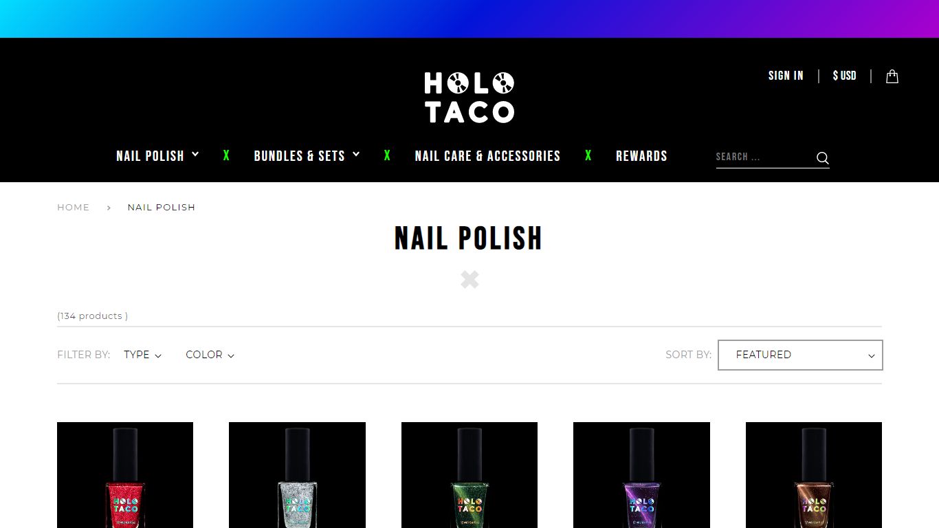 Nail Polish – Holo Taco