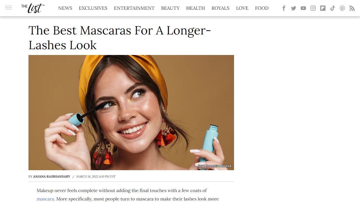The Best Mascaras For A Longer-Lashes Look - TheList.com
