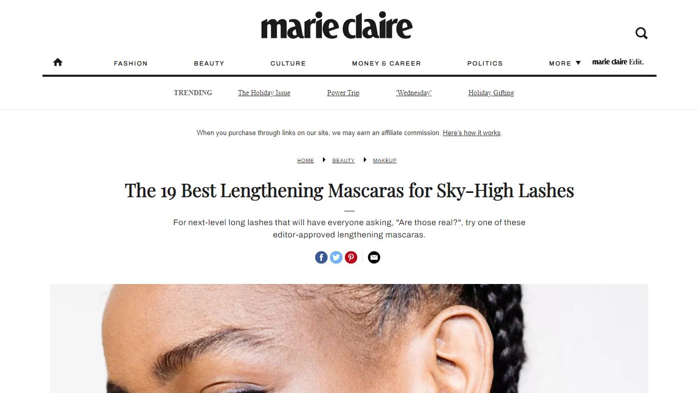 The 19 Best Lengthening Mascaras of 2022 | Marie Claire