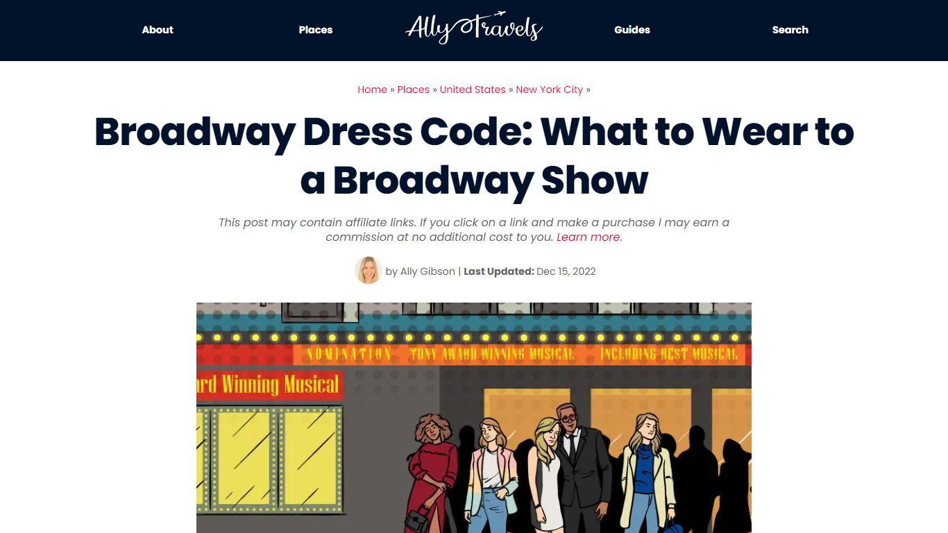Broadway Dress Code: What to Wear to a Broadway Show - Ally Travels