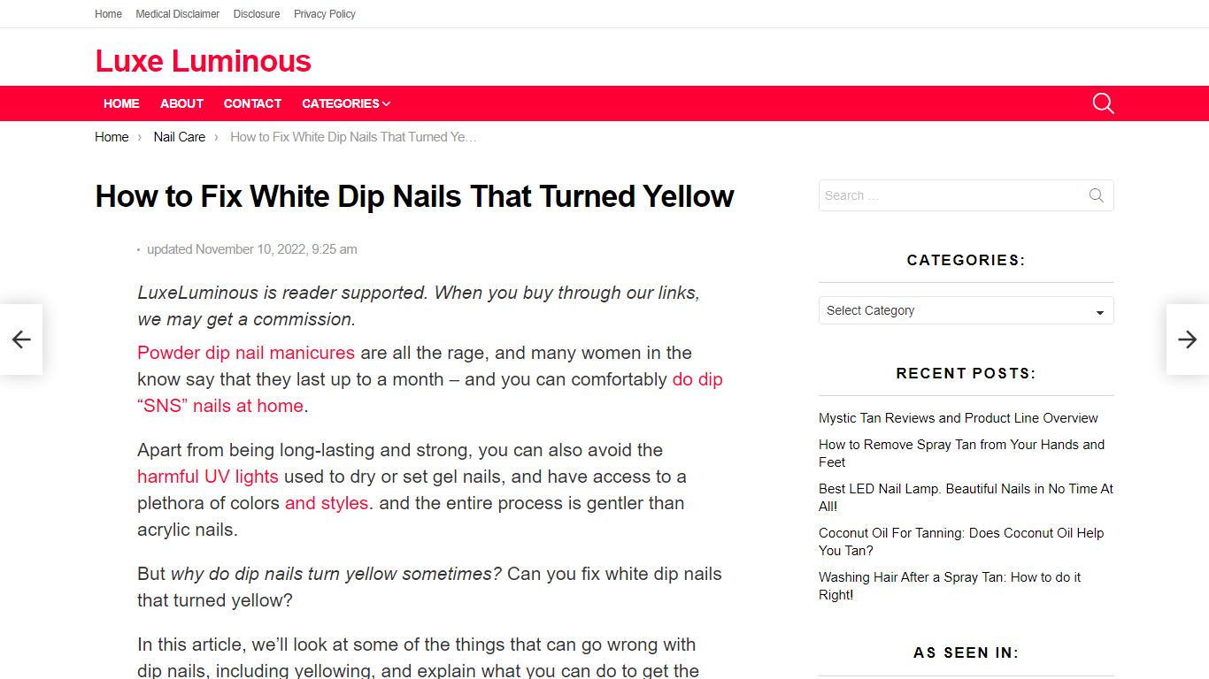 Why Do Dip Nails Turn Yellow? Are They Salvageable?